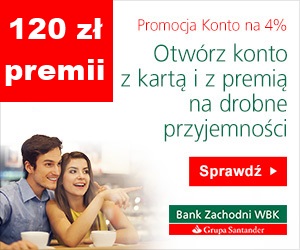 Bank Zachodni - konto z Agorą