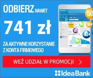 Idea Bank - konto dla firm