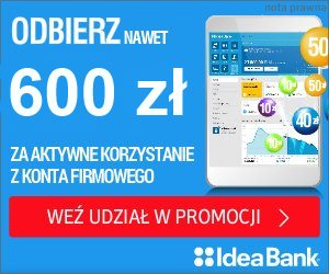 Idea Bank - konto dla firm